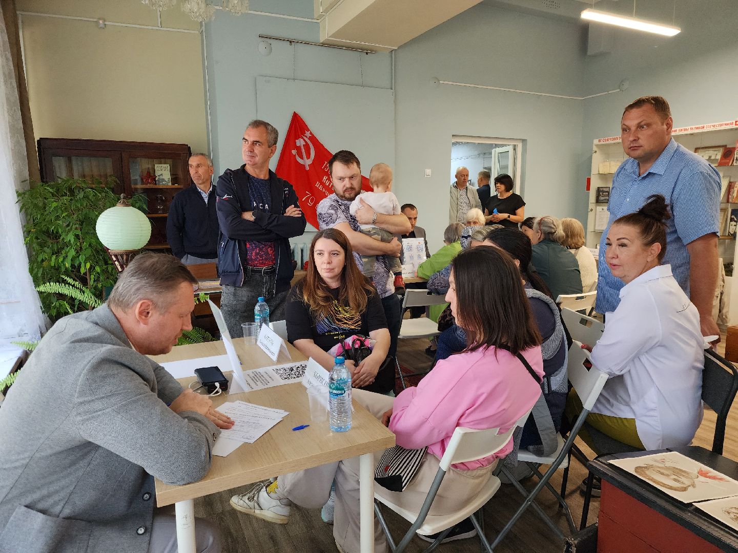 электросталь, жители,  выездная администрация, власть, горячая вода, жкх,