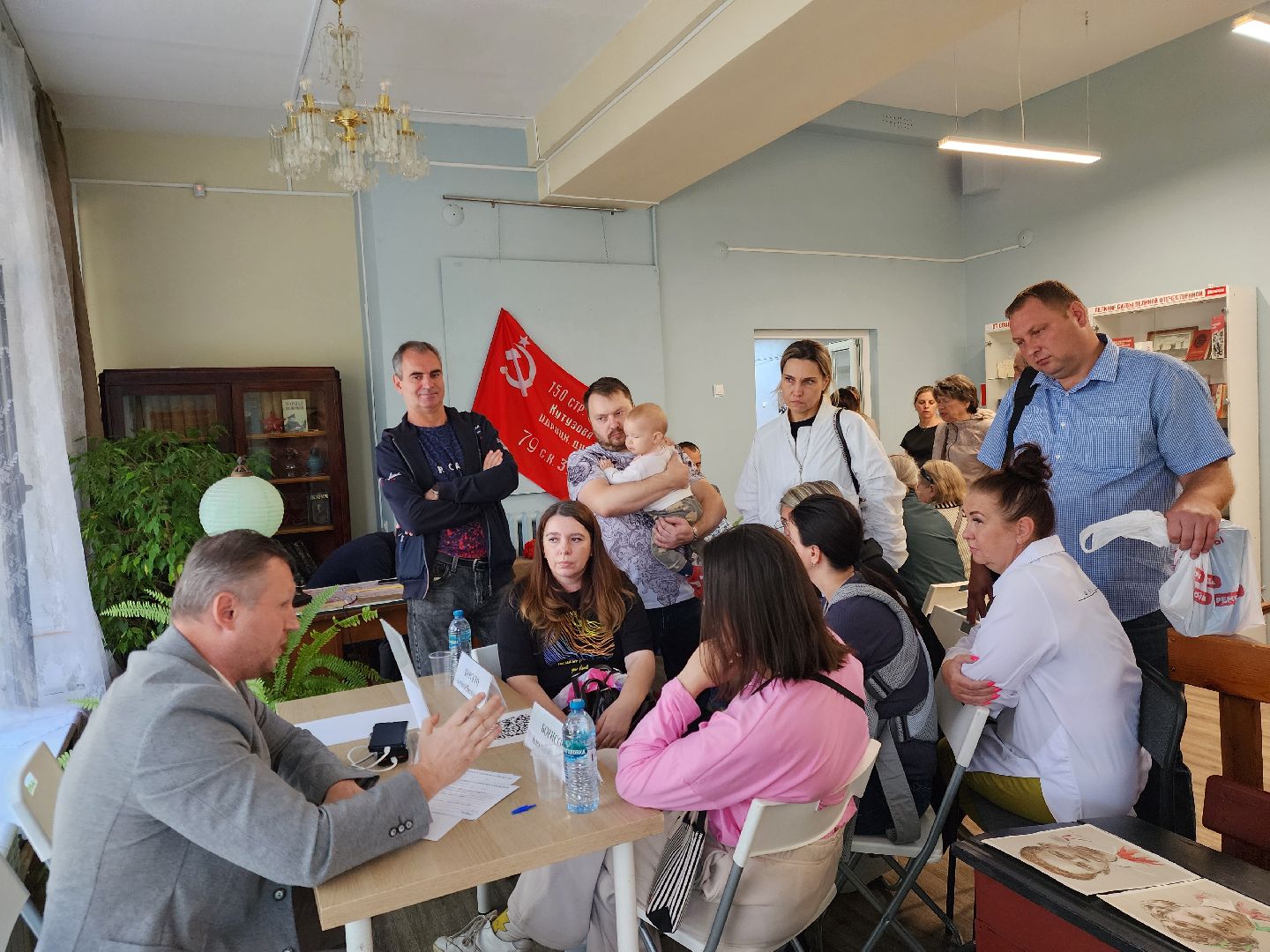 электросталь, жители,  выездная администрация, власть, горячая вода, жкх,