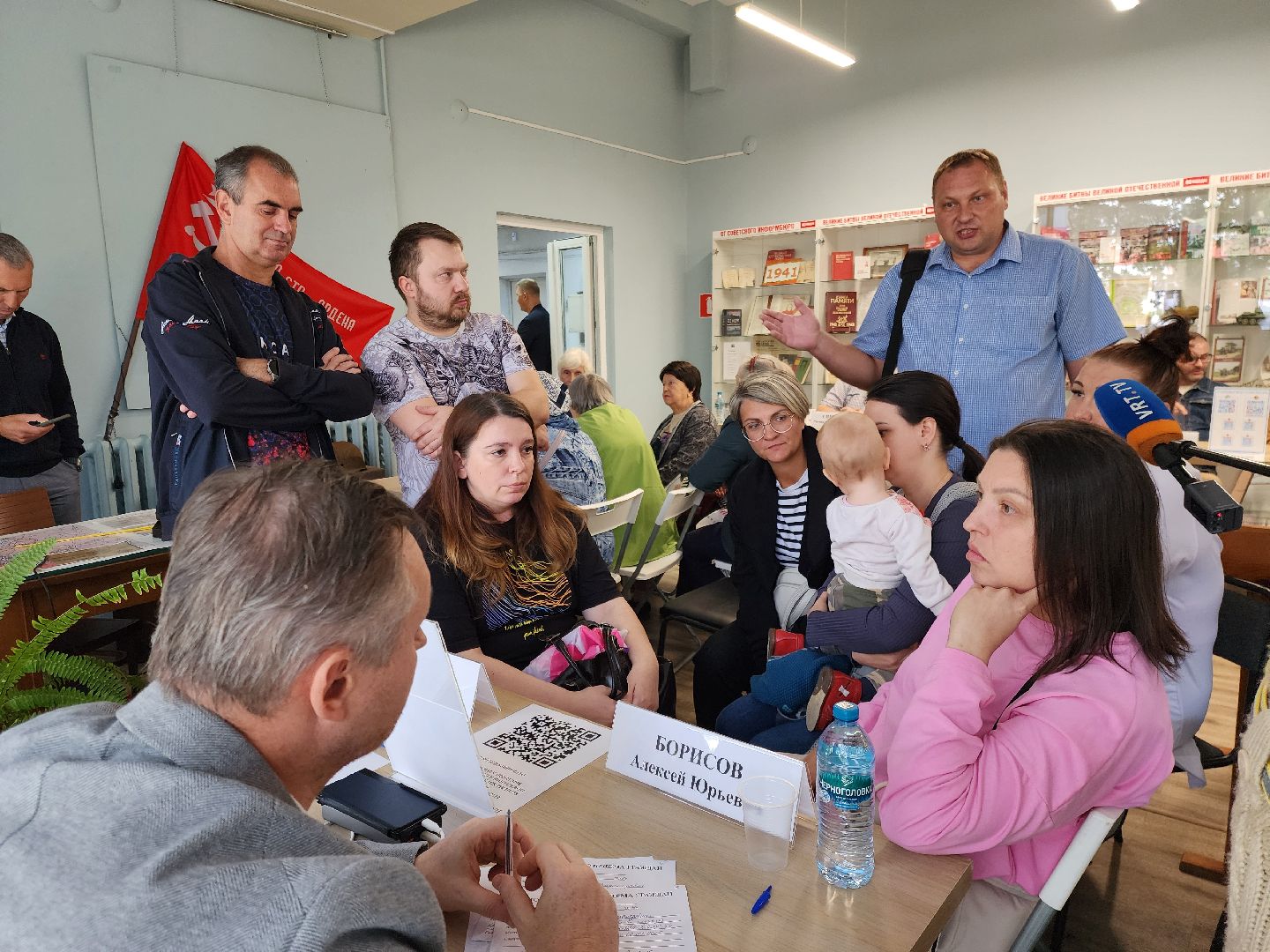 электросталь, жители,  выездная администрация, власть, горячая вода, жкх,