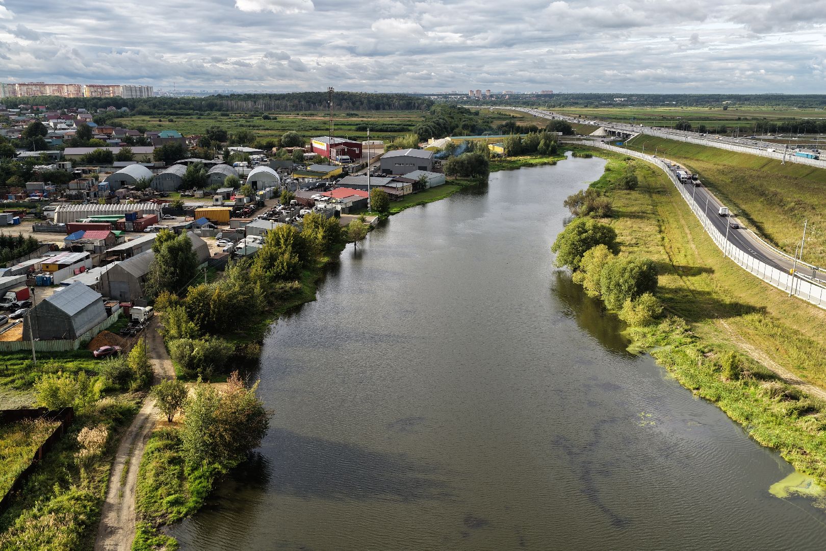 видео с коптера, очистка Островецкого озера, экология люберцы,