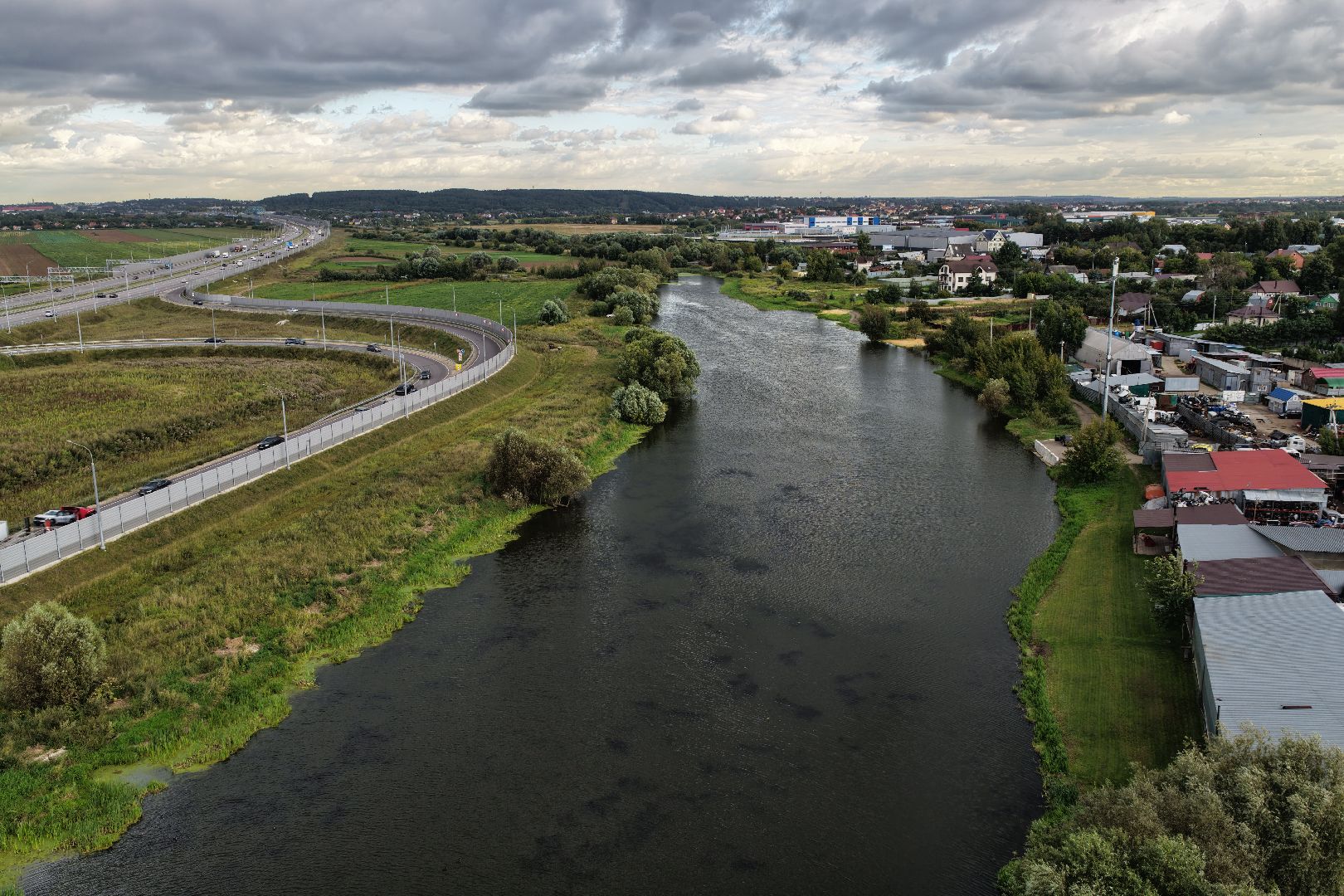 видео с коптера, очистка Островецкого озера, экология люберцы,