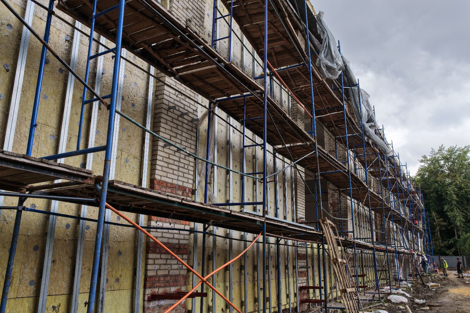 видео с коптера, капремонт спортивных объектов, спорт в люберцах,