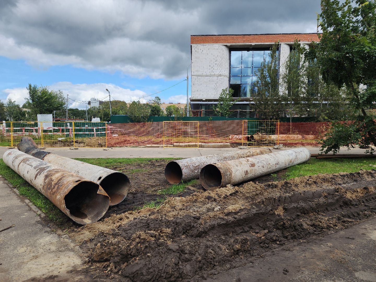 Черноголовка, Ремонт теплосети, Жкх,