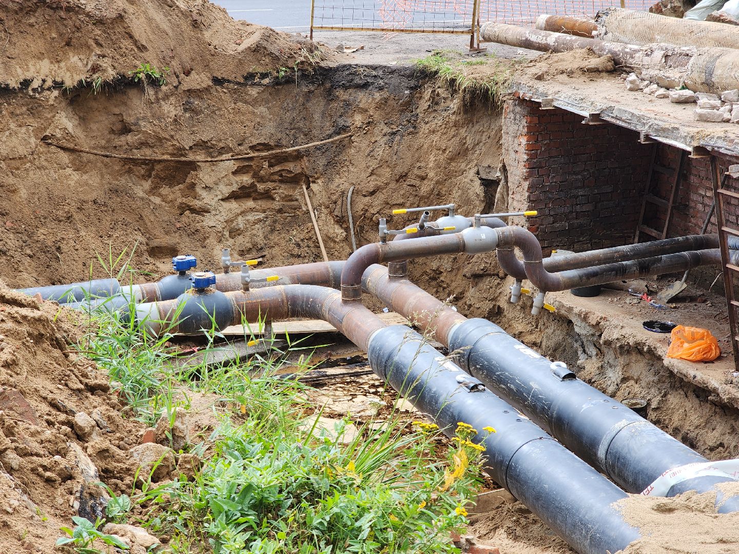 Черноголовка, Ремонт теплосети, Жкх,