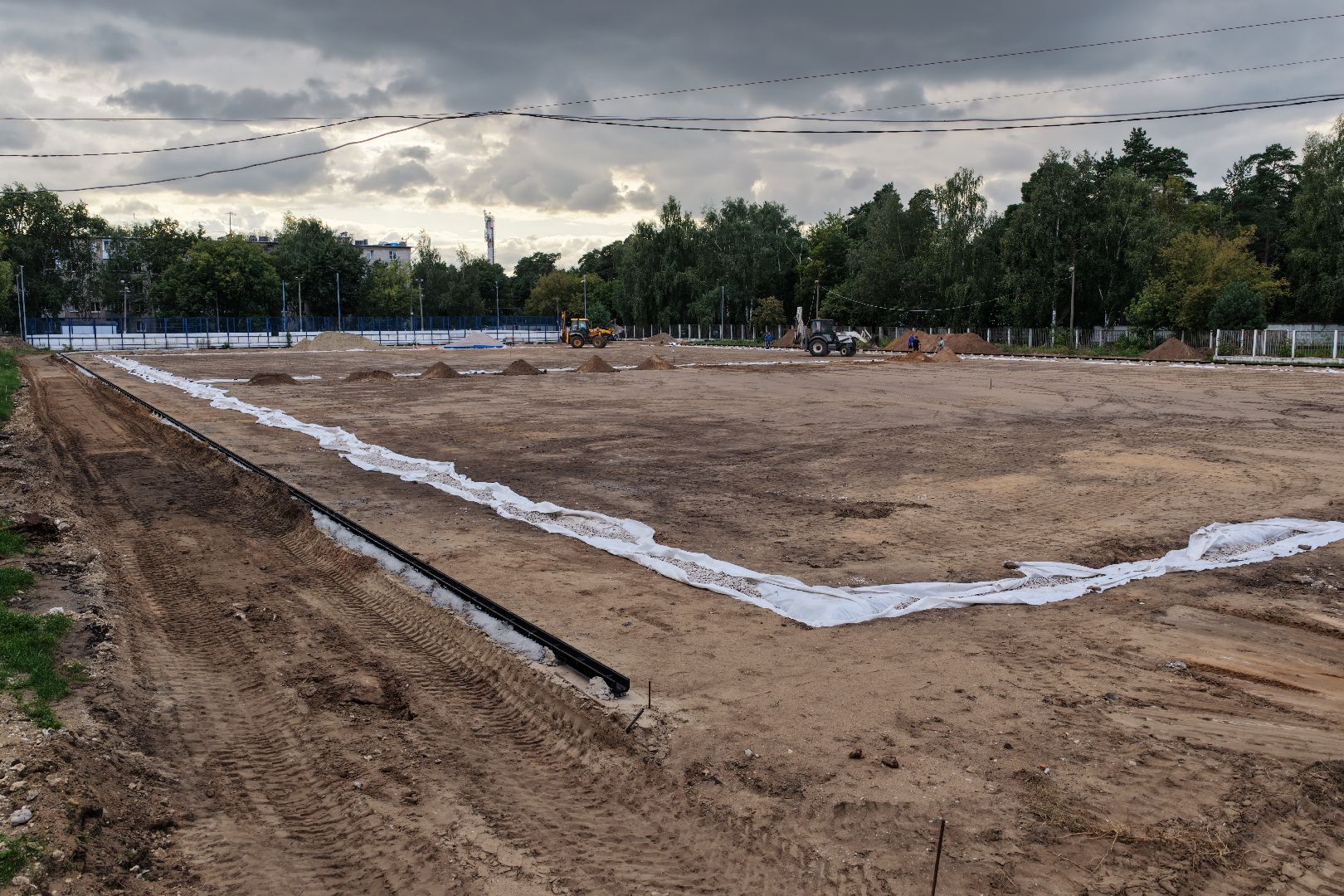 видео с коптера, стадион труд, спорт в люберцах,