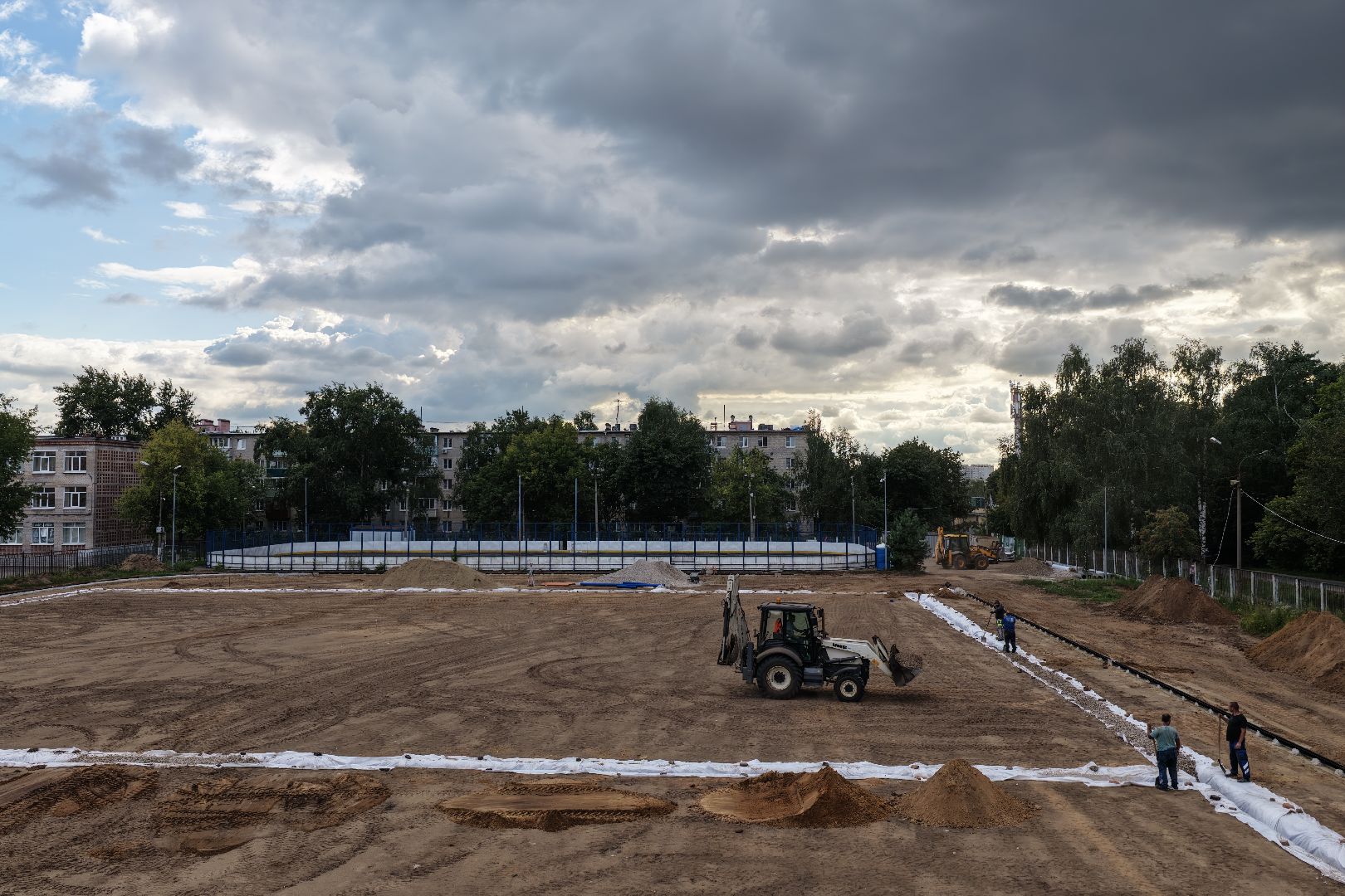 видео с коптера, стадион труд, спорт в люберцах,