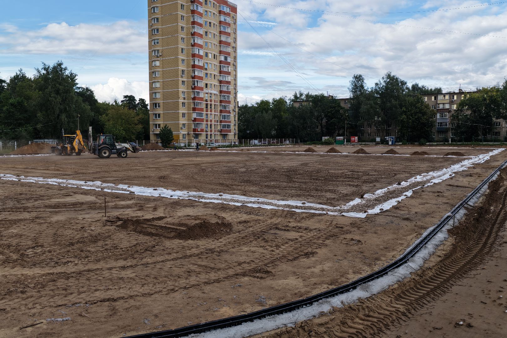 видео с коптера, стадион труд, спорт в люберцах,