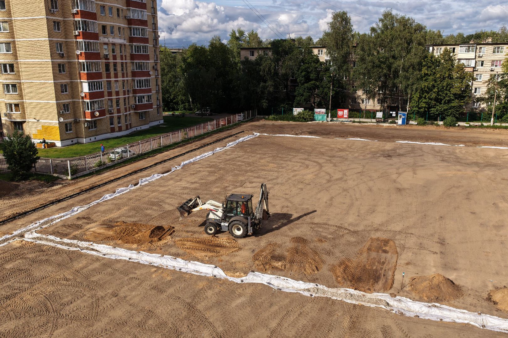 видео с коптера, стадион труд, спорт в люберцах,