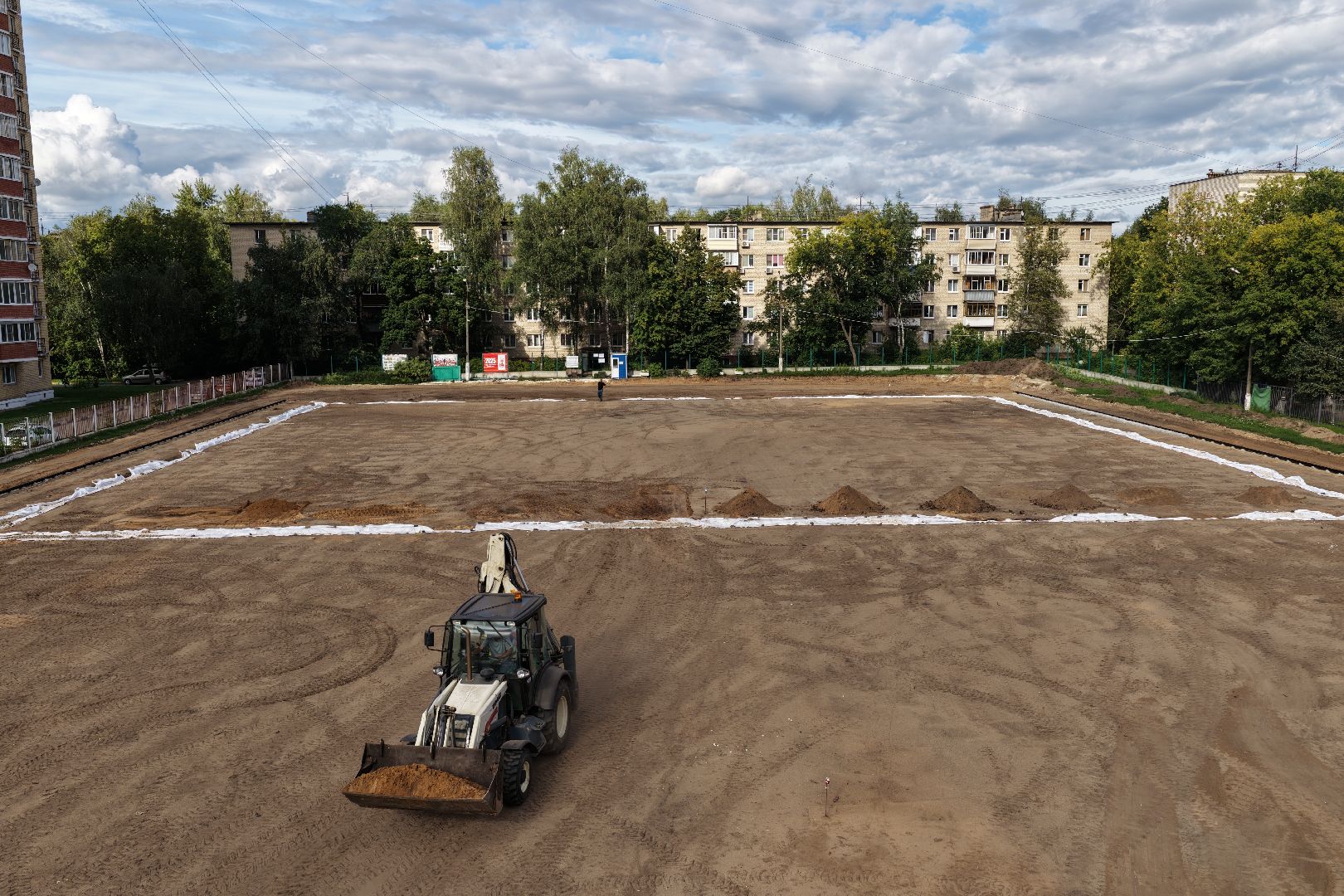 видео с коптера, стадион труд, спорт в люберцах,
