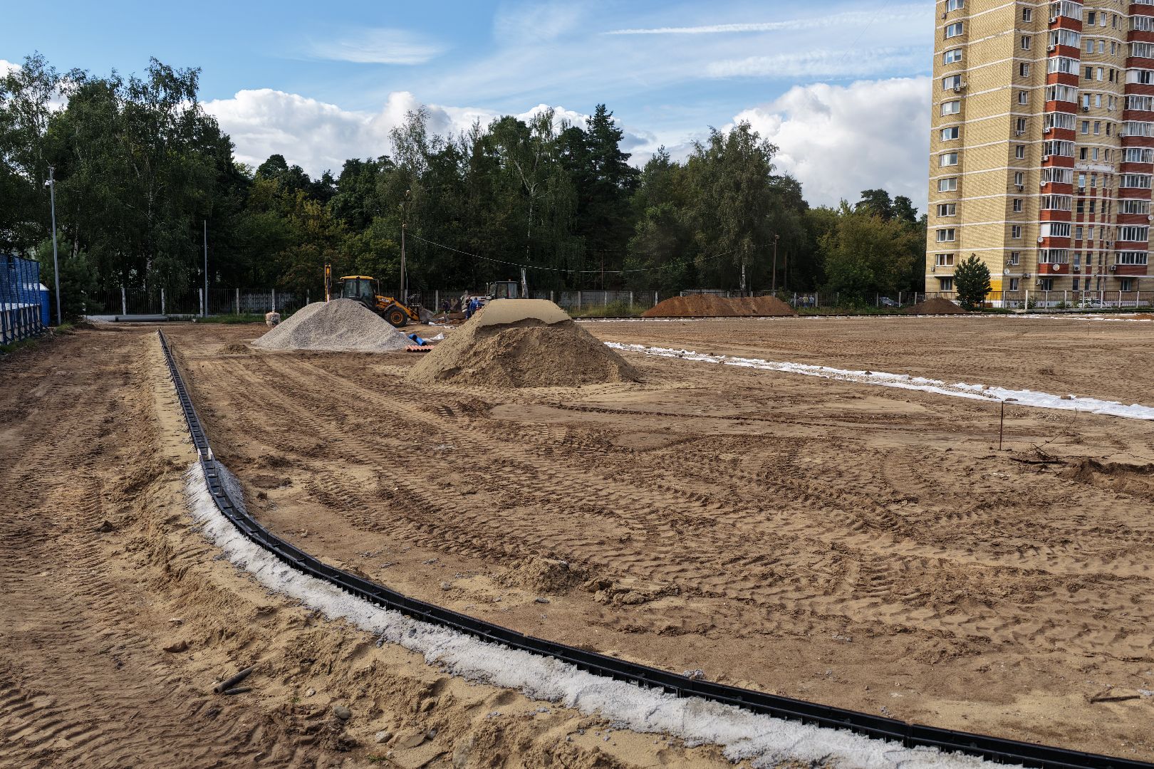 видео с коптера, стадион труд, спорт в люберцах,