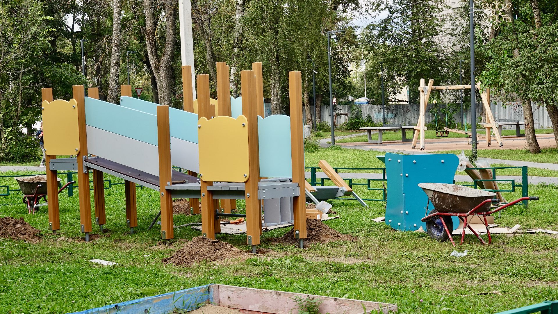 благоустройство, сергиев посад, сергиево-посадский городской округ, дип, детская игровая площадка , по просьбам жителей,