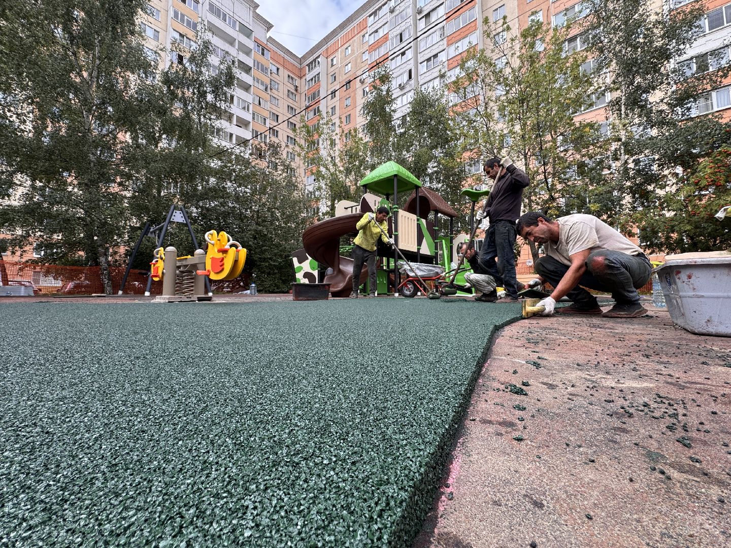 Благоустройство в Одинцово, Детская площадка, Детвора,