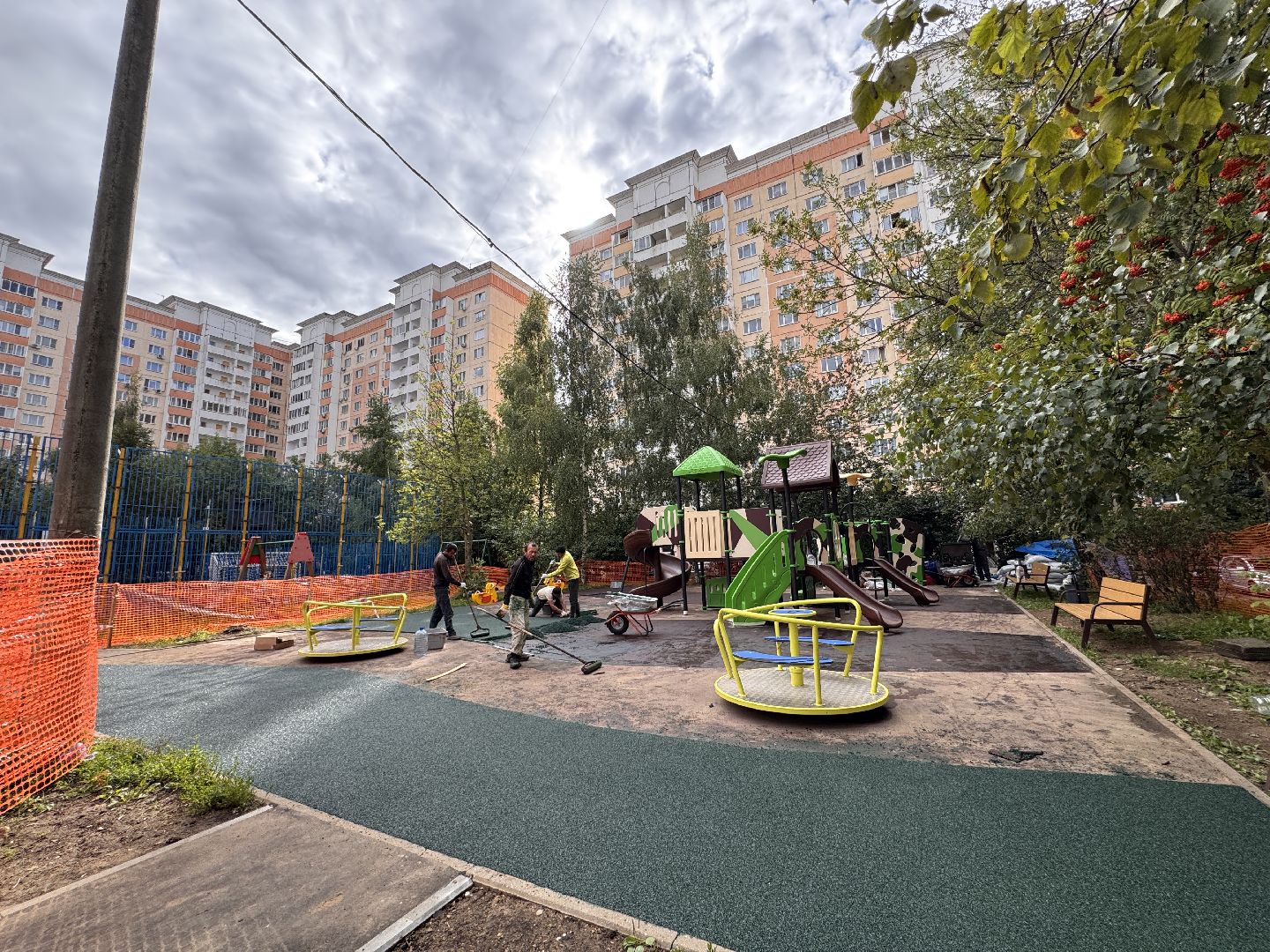 Благоустройство в Одинцово, Детская площадка, Детвора,