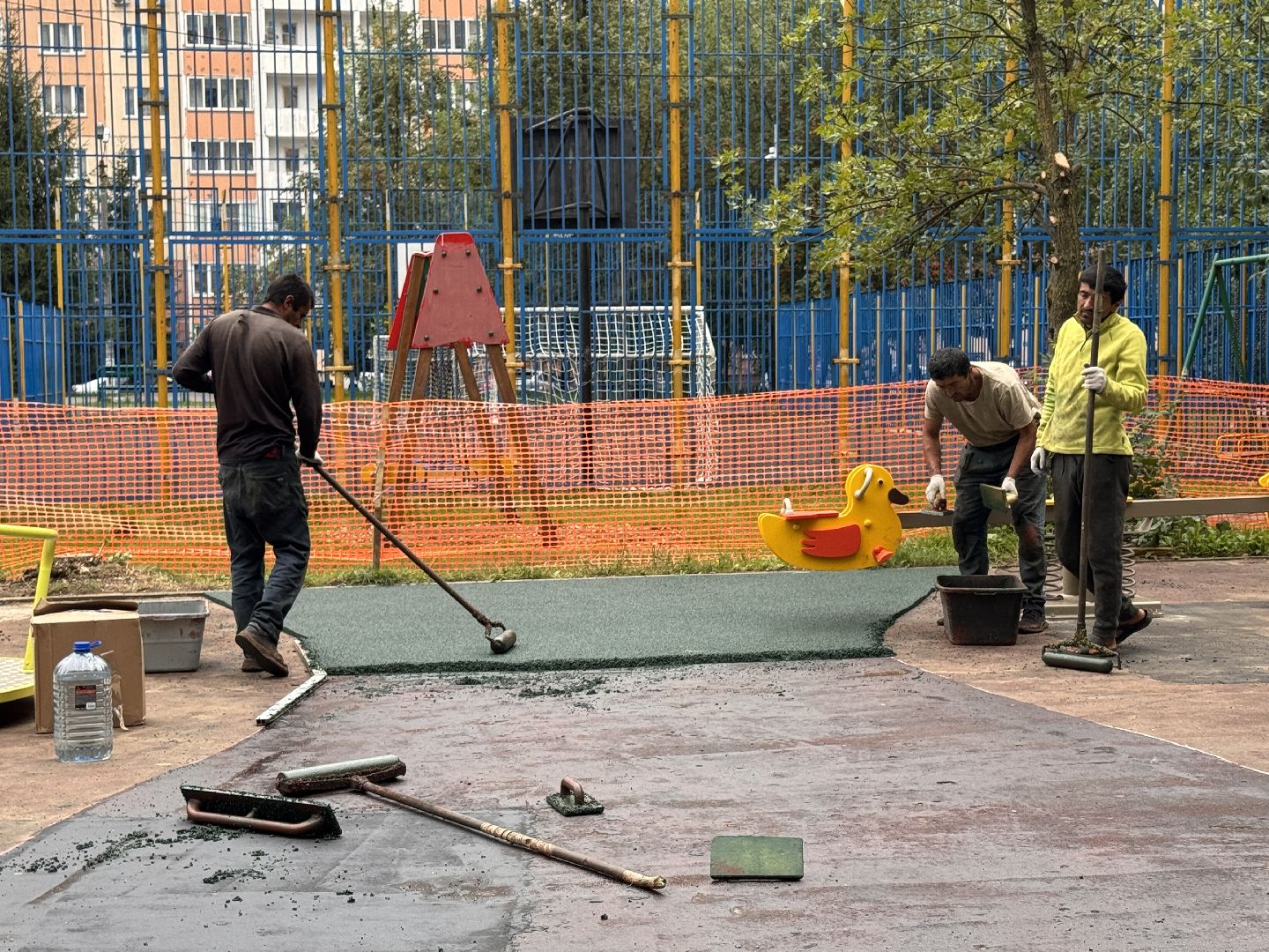 Благоустройство в Одинцово, Детская площадка, Детвора,