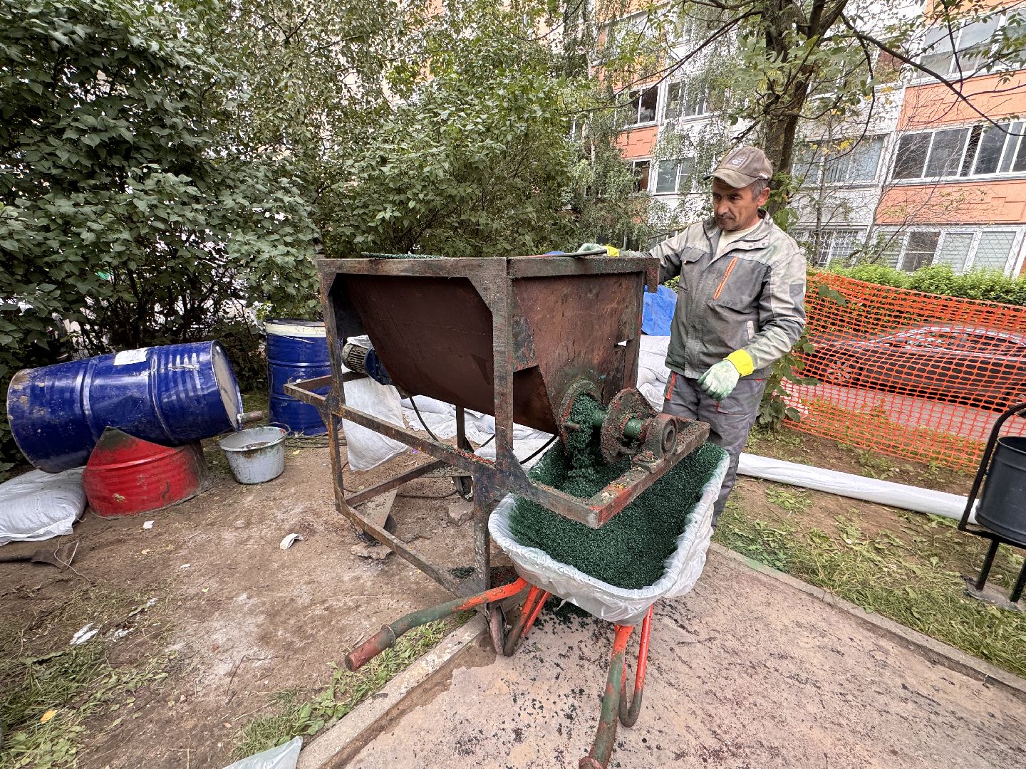 Благоустройство в Одинцово, Детская площадка, Детвора,