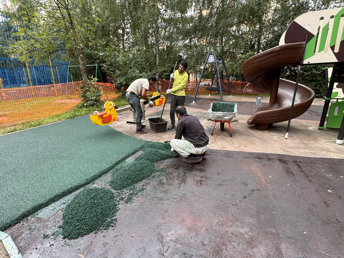 Благоустройство в Одинцово, Детская площадка, Детвора,