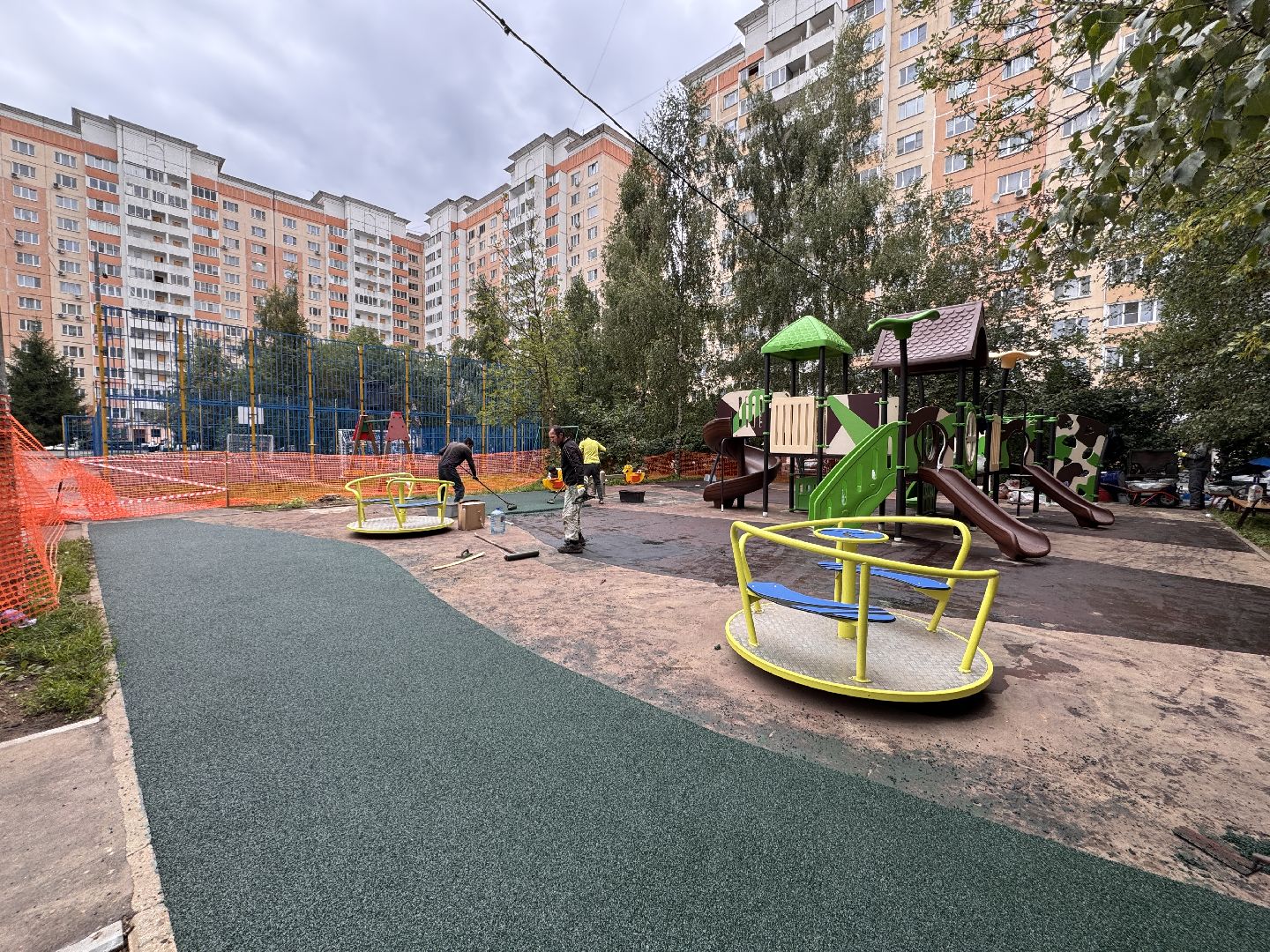 Благоустройство в Одинцово, Детская площадка, Детвора,