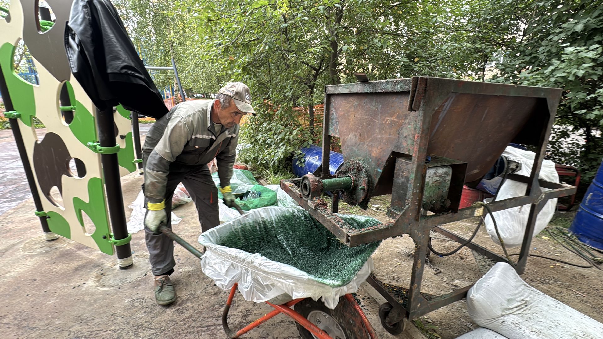 Благоустройство в Одинцово, Детская площадка, Детвора,