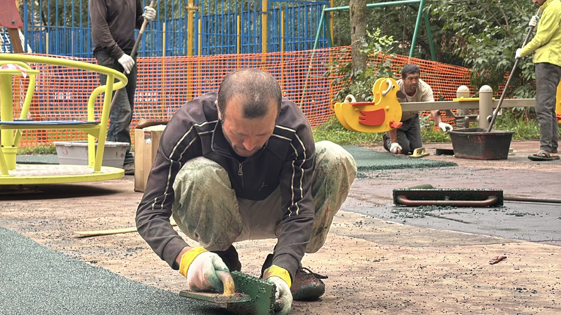 Благоустройство в Одинцово, Детская площадка, Детвора,