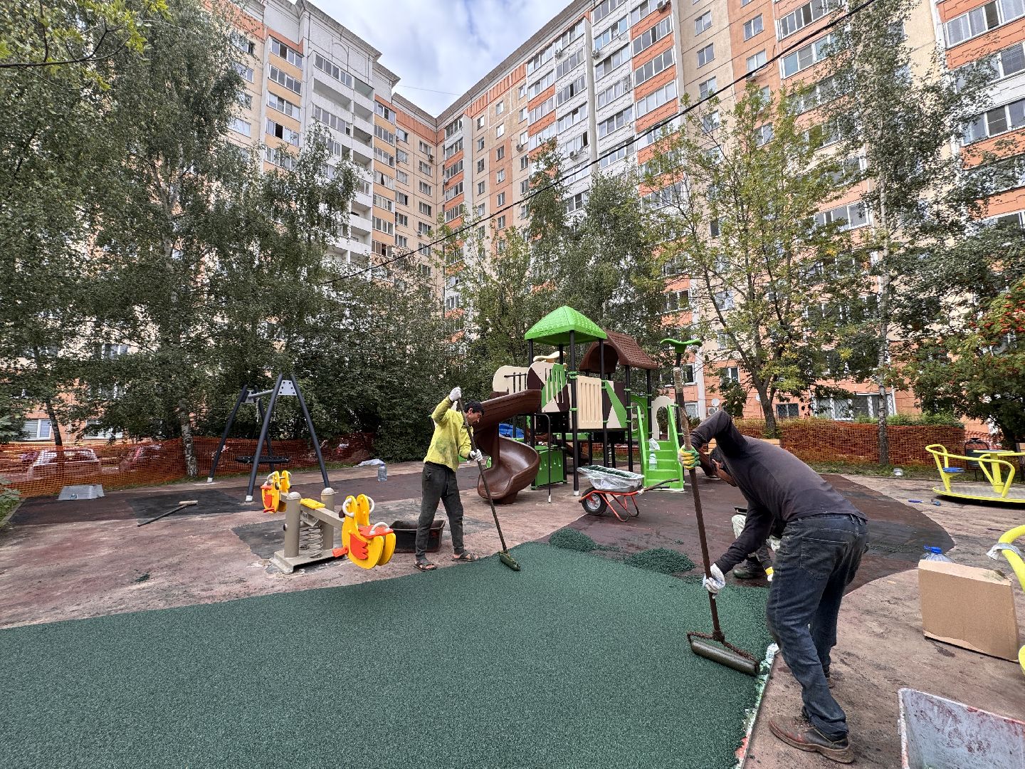 Благоустройство в Одинцово, Детская площадка, Детвора,