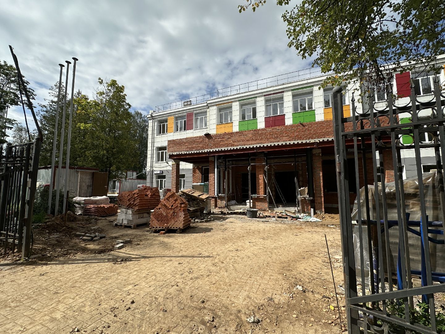 пушкинский городской округ, ашукино, Ашукинский образовательный комплекс , капитальный ремонт школы, образование,