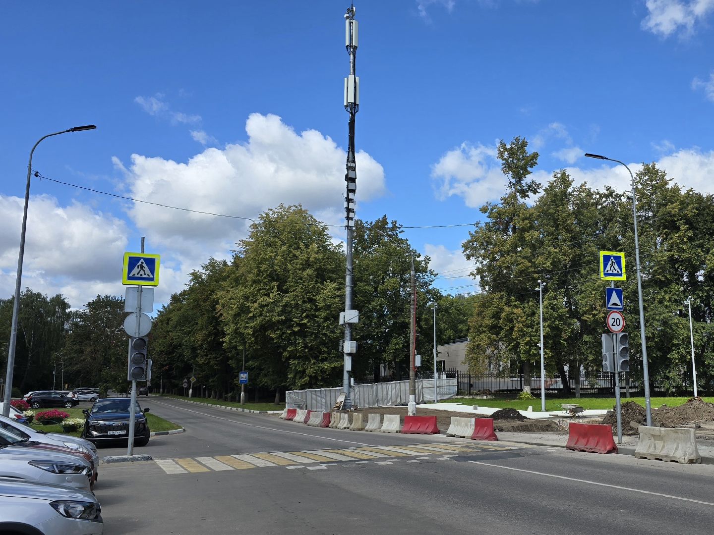 Коломна, светофор,