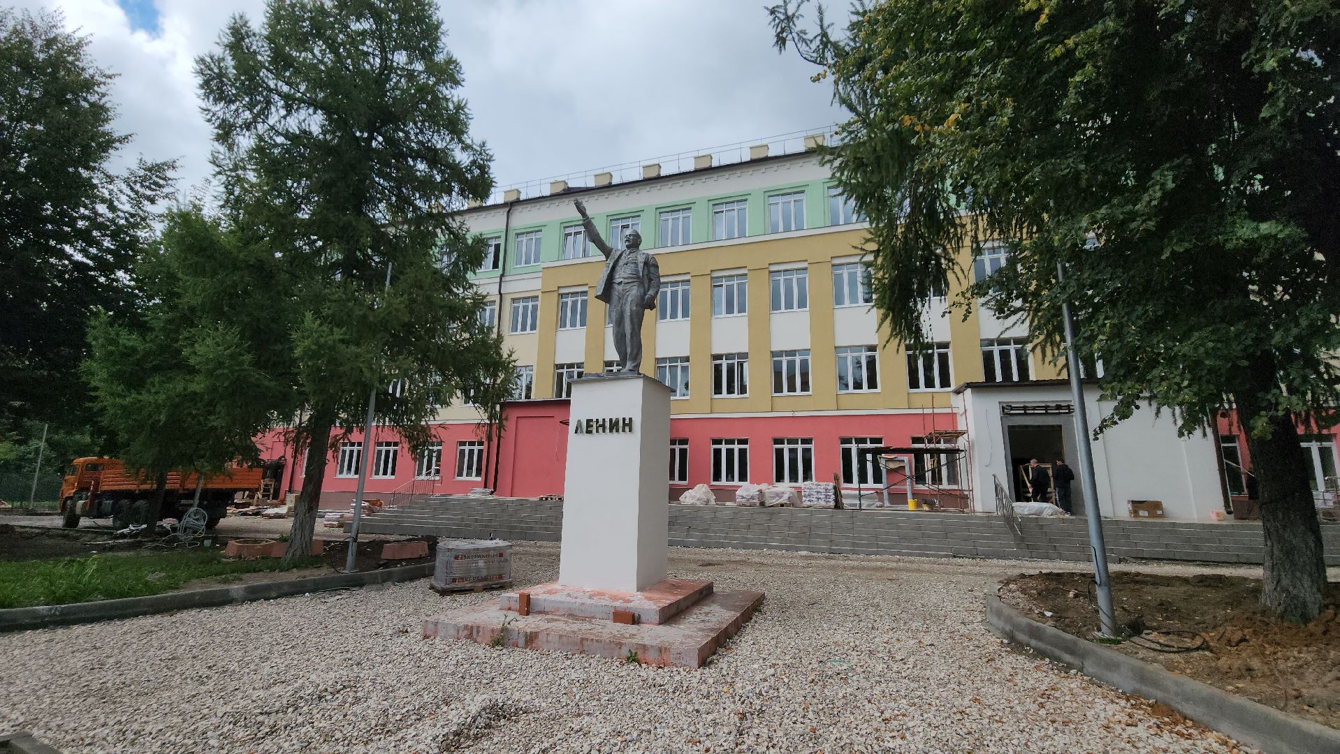 серпухов, школа 1, капитальный ремонт школы,