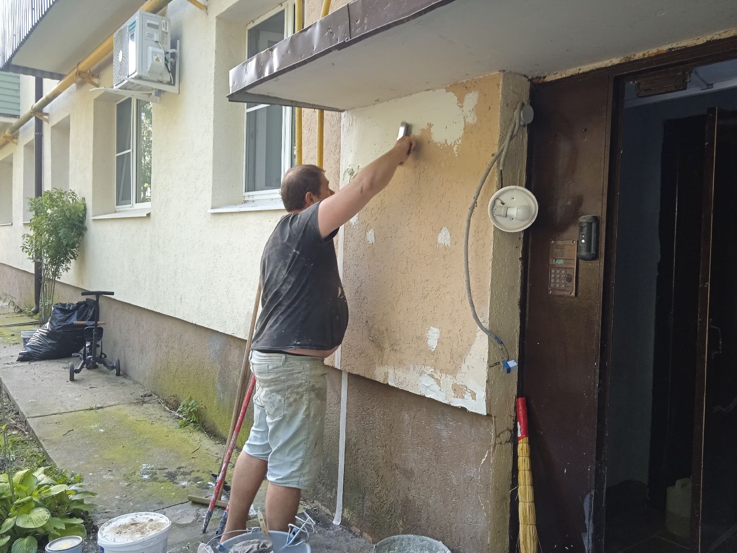 городской округ восход, жкх, благоустройство, ремонт подъезда,