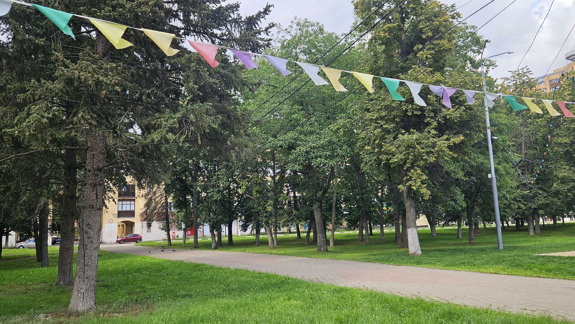 благоустройство,  сквер 28 квартал, жуковский,