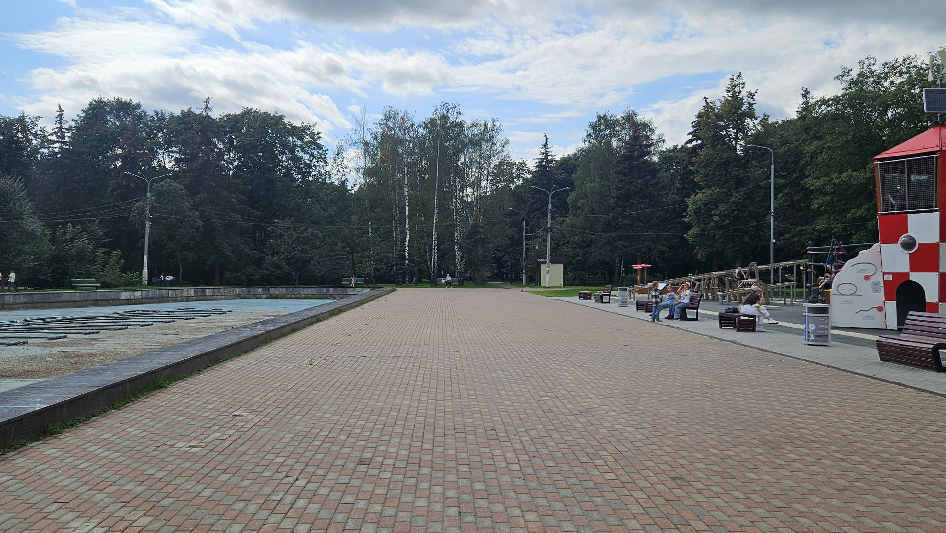 благоустройство,  сквер 28 квартал, жуковский,