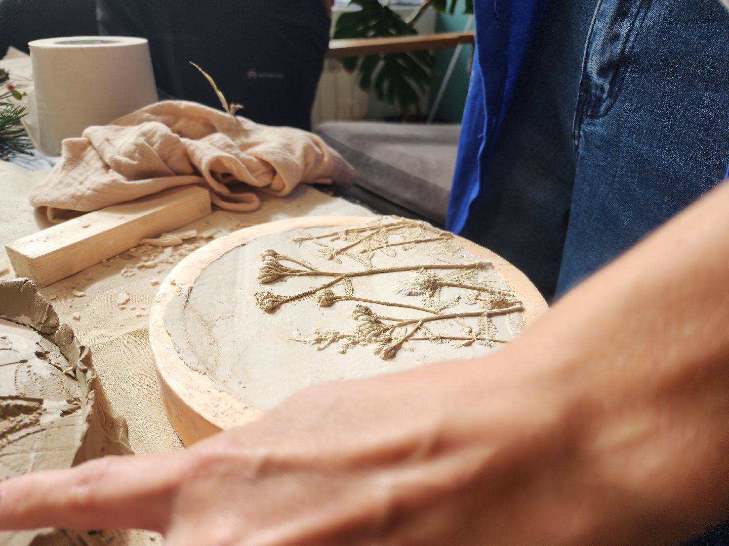 Черноголовка, ботанический барельеф, Мастер-класс,