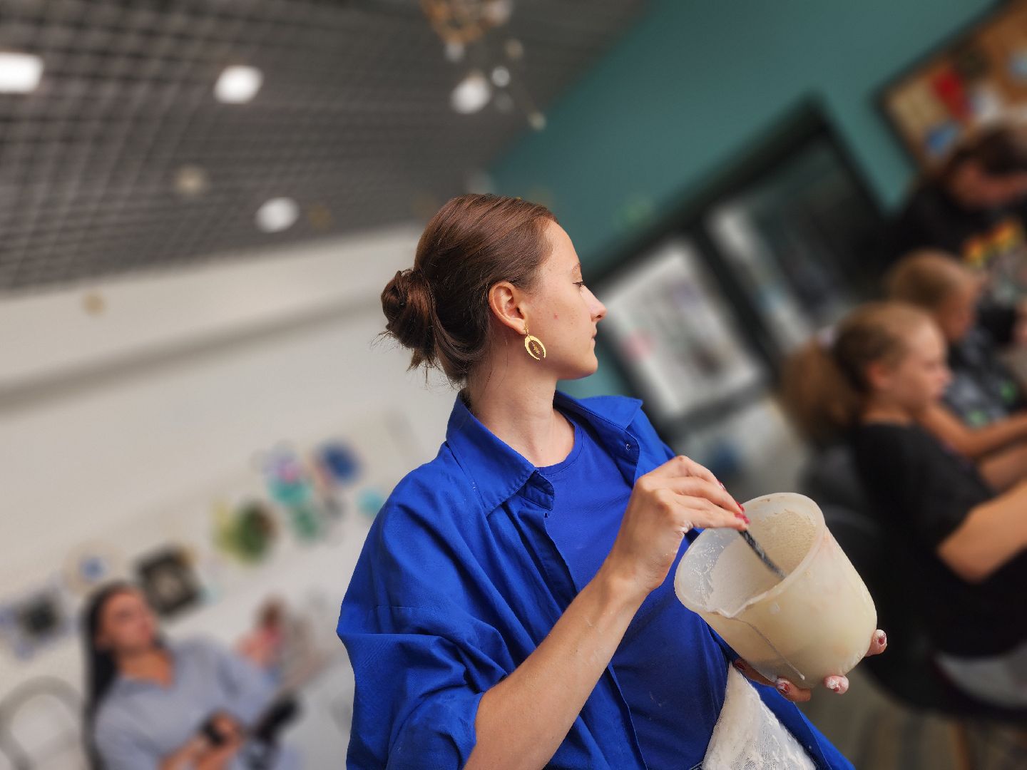 Черноголовка, ботанический барельеф, Мастер-класс,