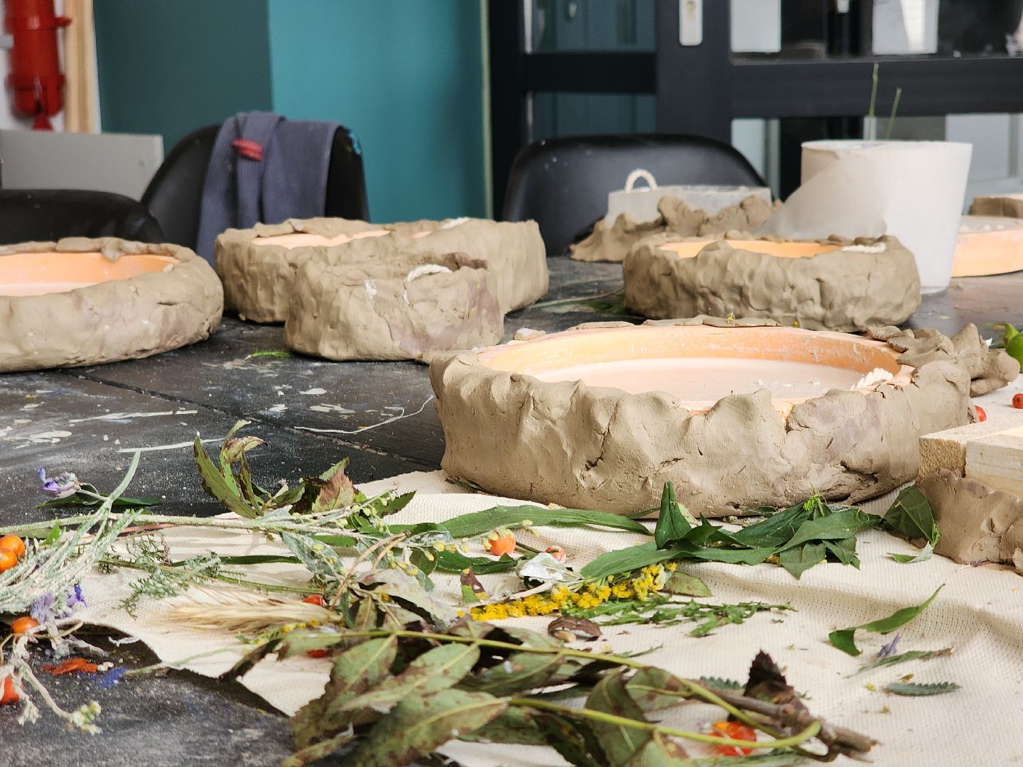 Черноголовка, ботанический барельеф, Мастер-класс,