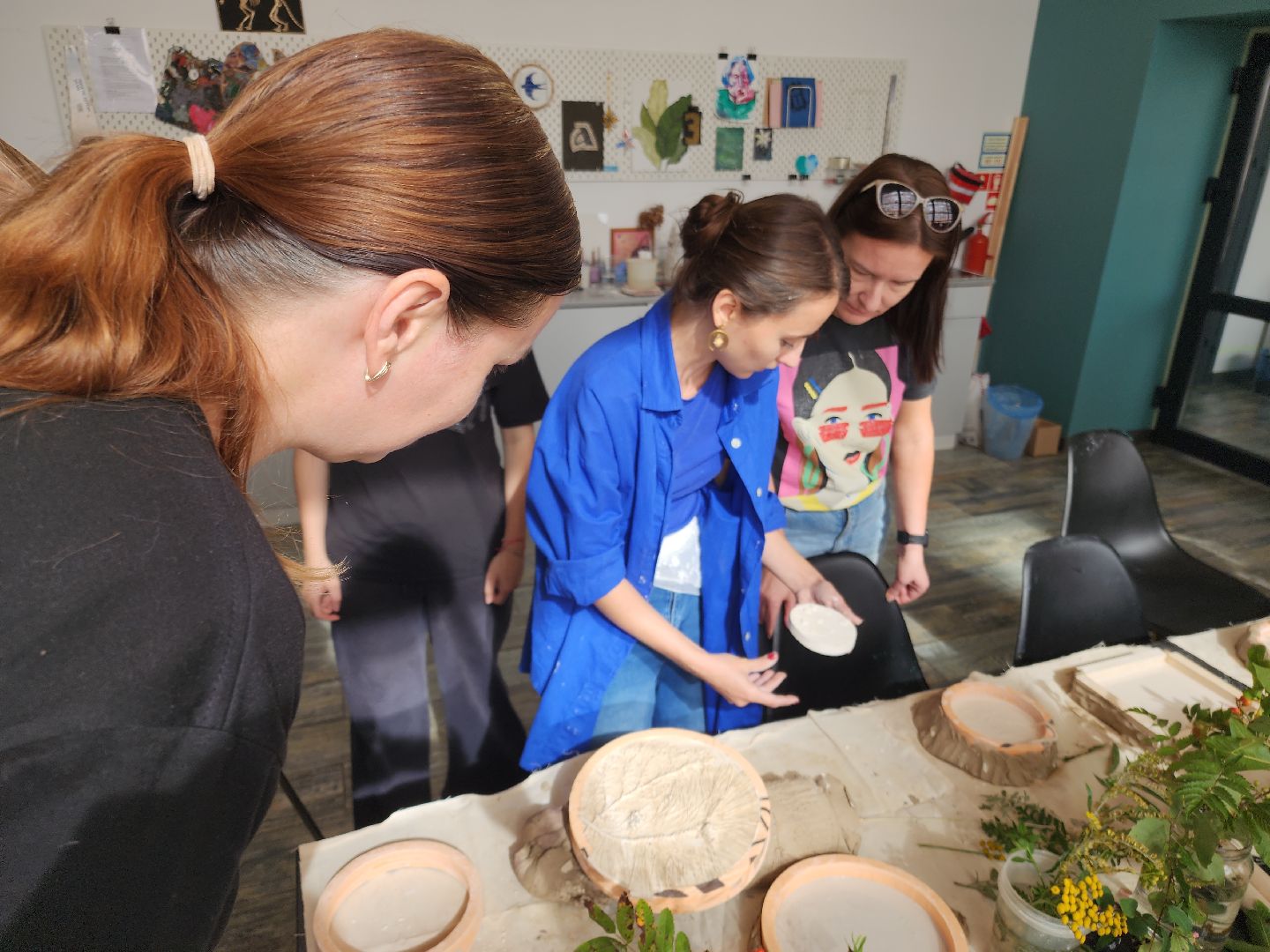 Черноголовка, ботанический барельеф, Мастер-класс,