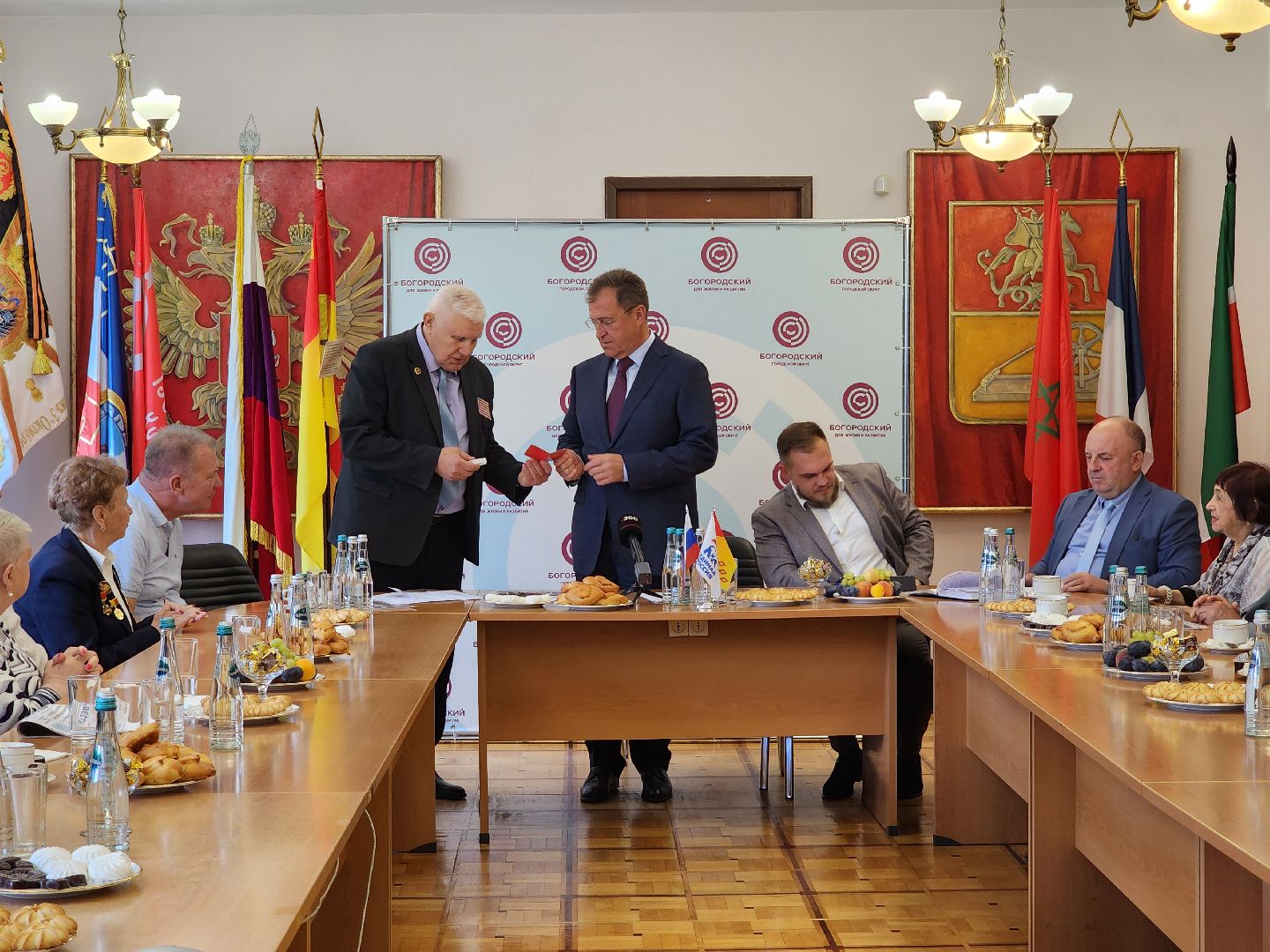 ветераны, глава округа, встреча с главой, ногинск, богородский городской округ,