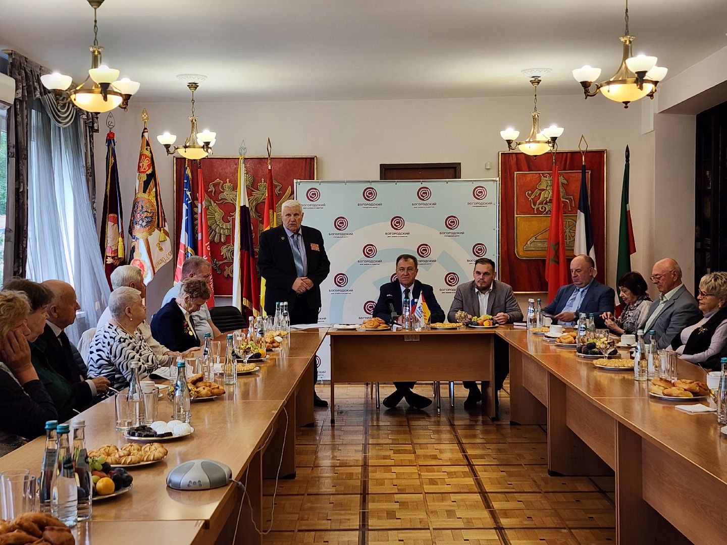 ветераны, глава округа, встреча с главой, ногинск, богородский городской округ,