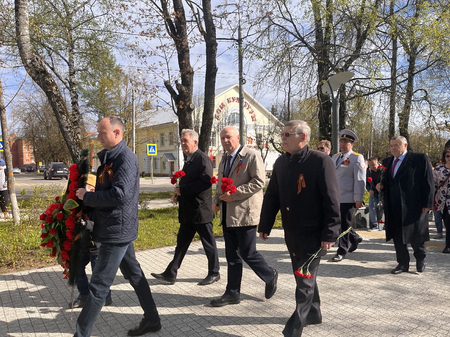 Шаховская, День Победы, мемориал
