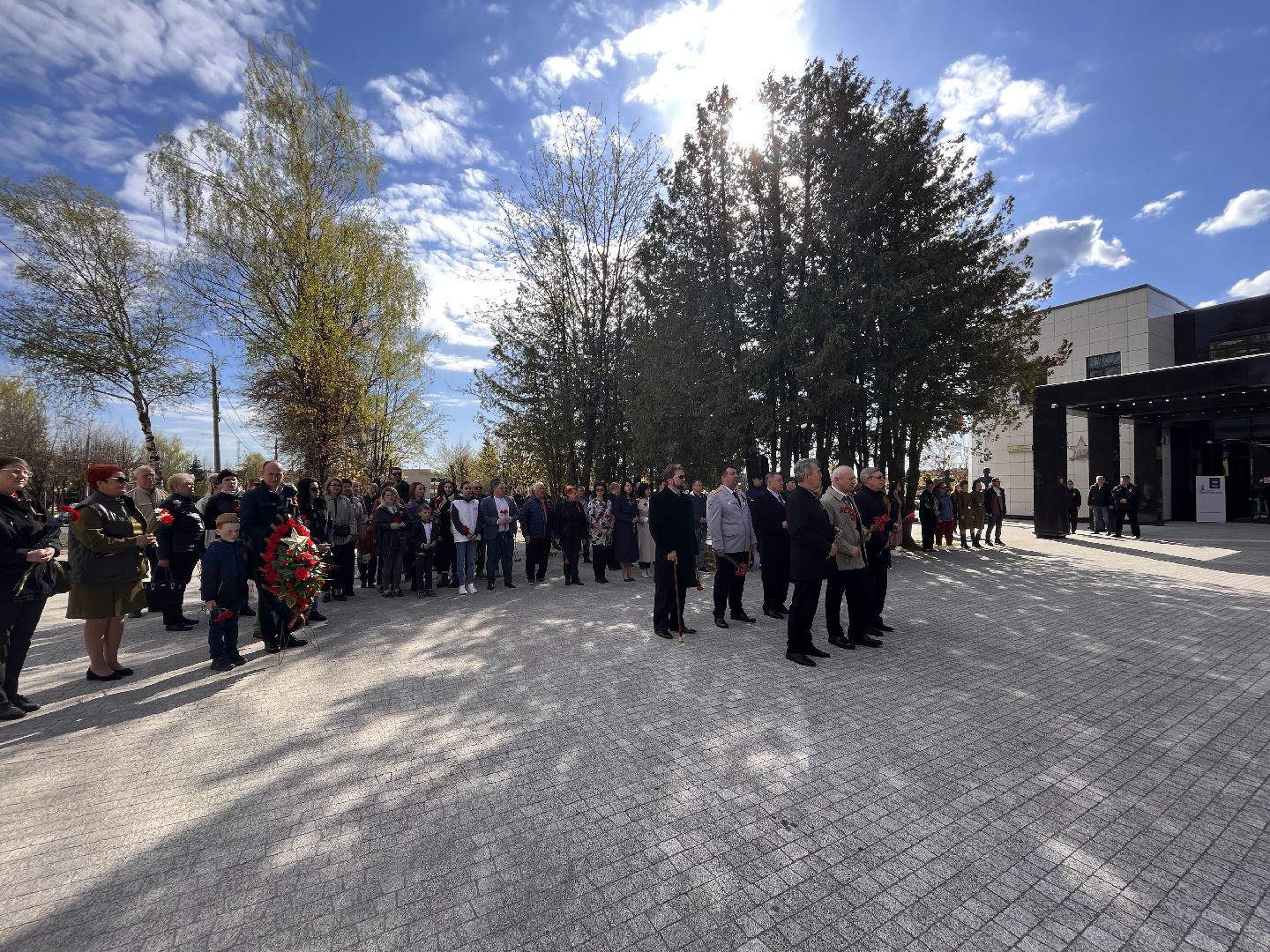 Шаховская, День Победы, мемориал