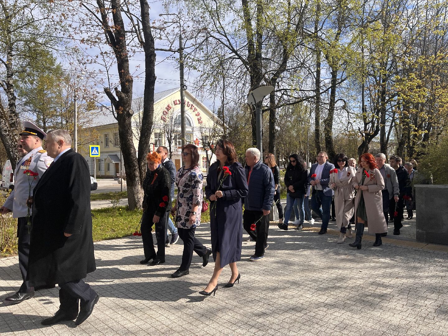 Шаховская, День Победы, мемориал