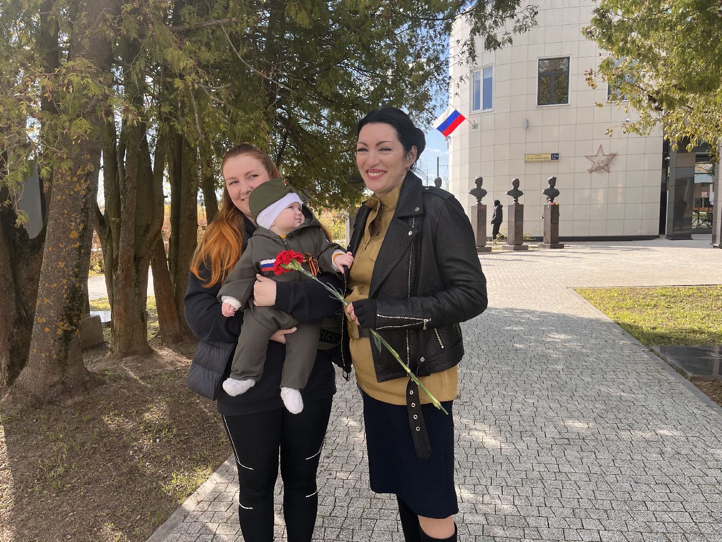 Шаховская, День Победы, мемориал