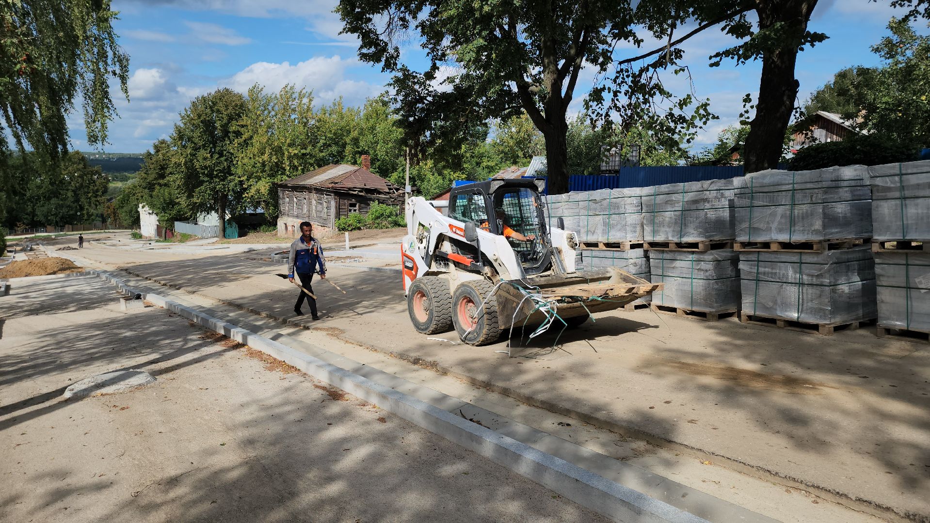 кашира, благоустройство, историческая часть города, госпрограмма московской области, пешеходные дорожки, тротуары, безопасный регион, набережная,