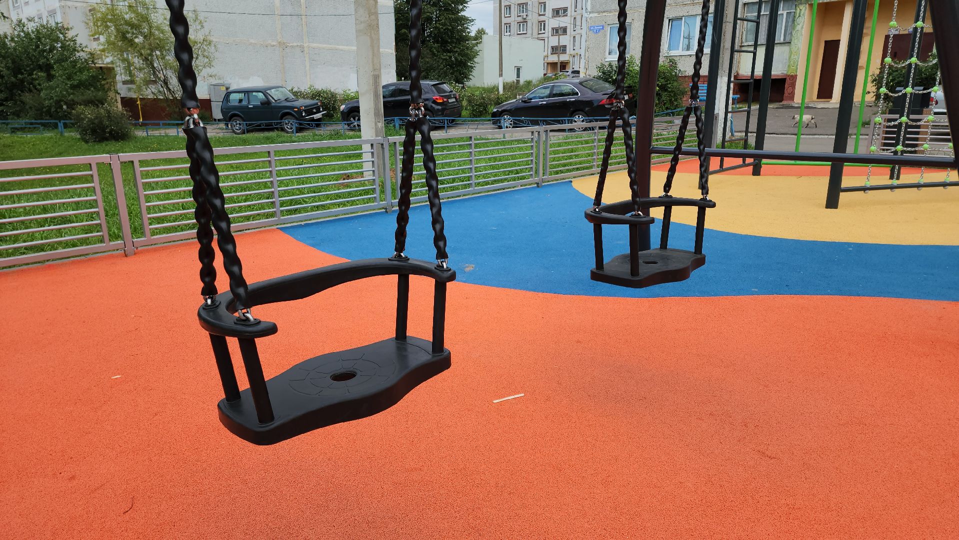 кашира, благоустройство, детская площадка,  игровой комплекс, спортивная площадка, качели,