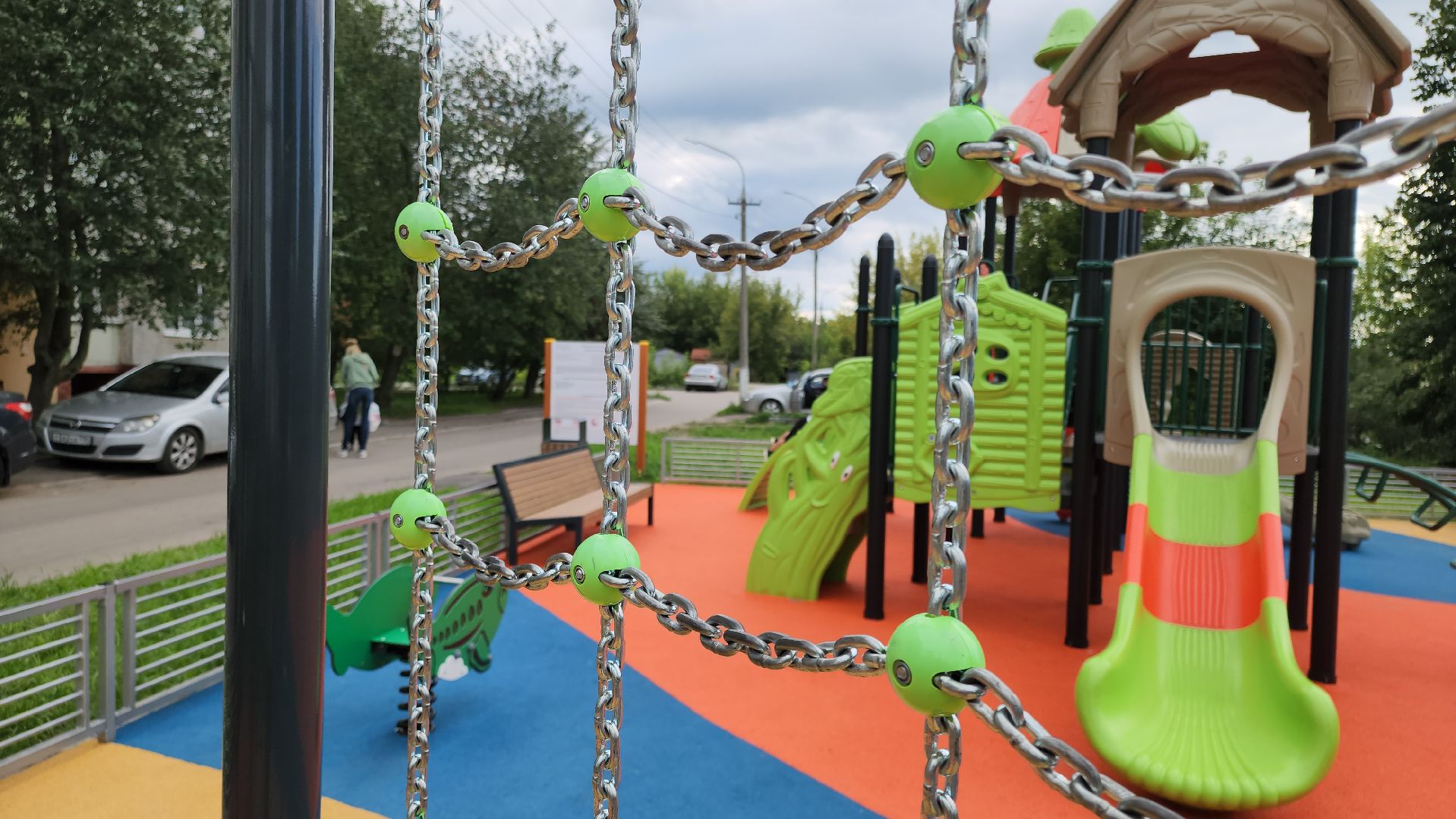 кашира, благоустройство, детская площадка,  игровой комплекс, спортивная площадка, качели,