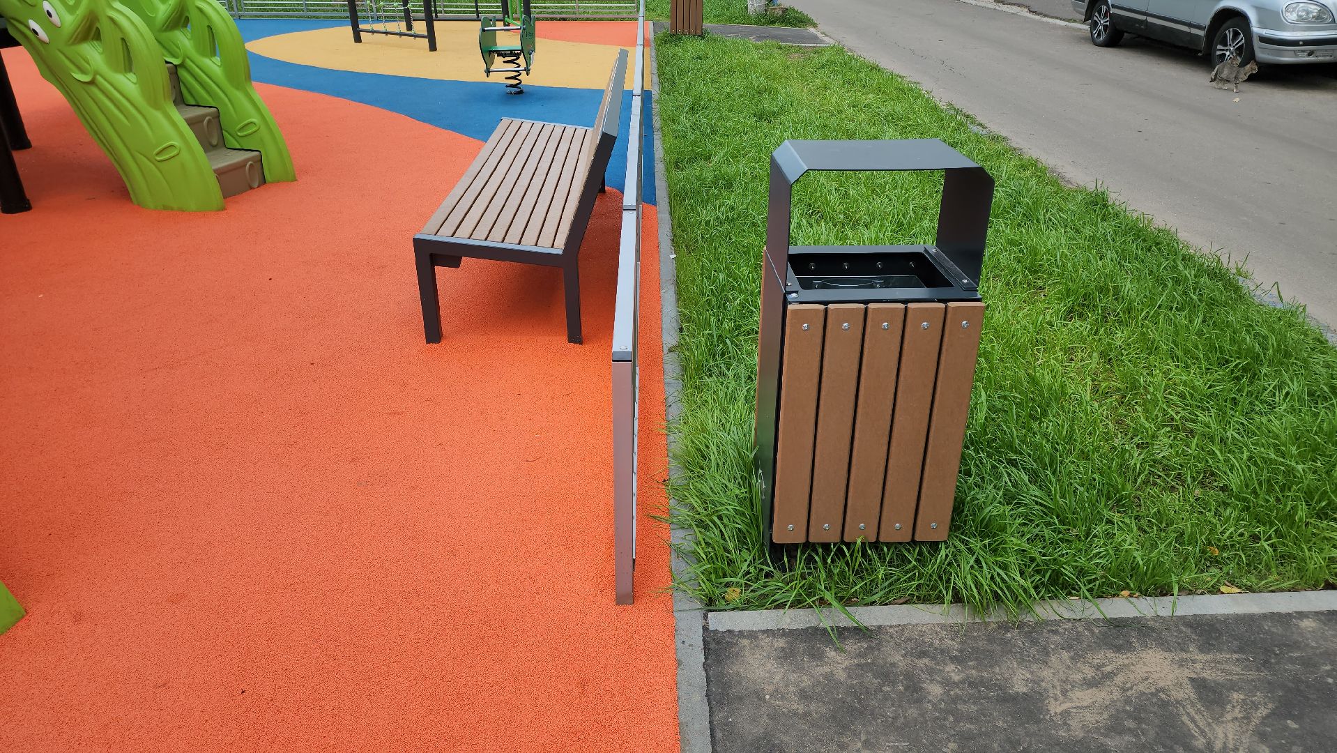 кашира, благоустройство, детская площадка,  игровой комплекс, спортивная площадка, качели,