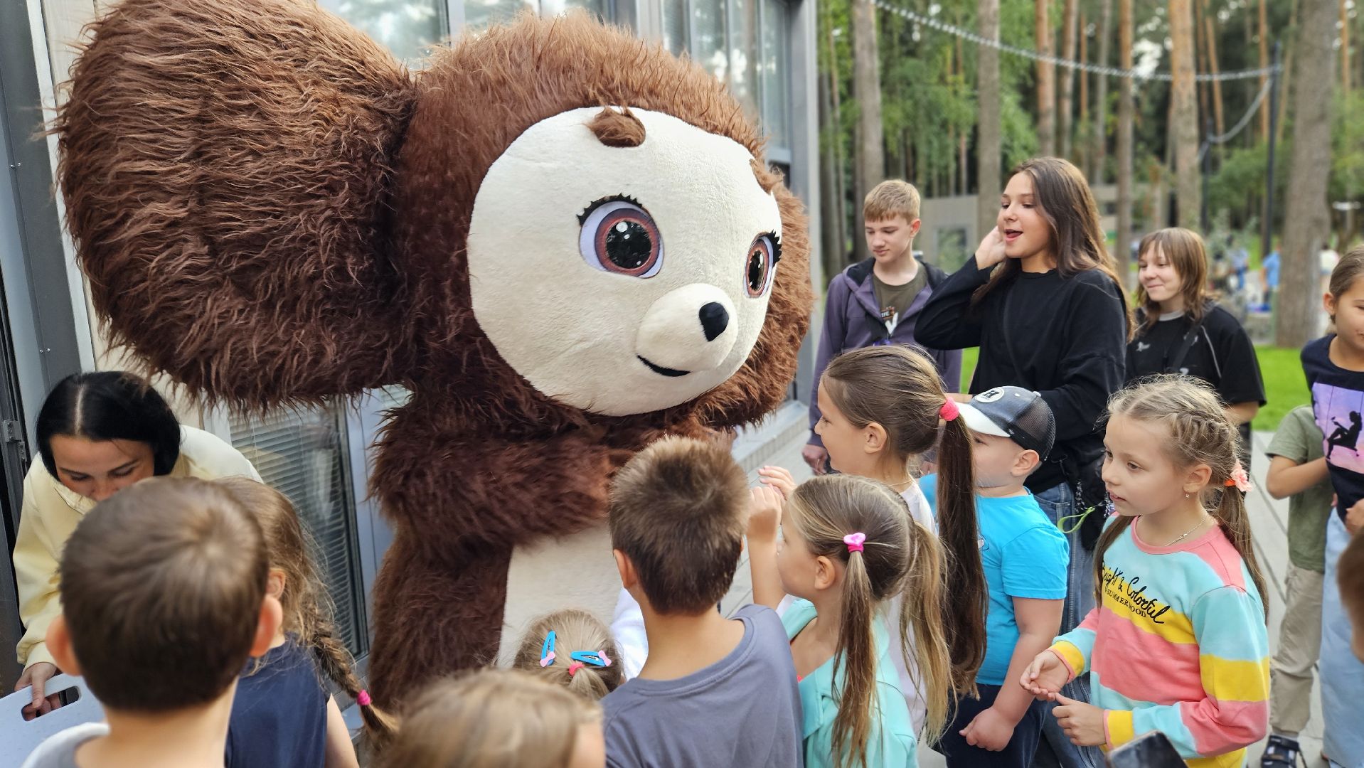 праздник в парке,  чебурашка, жуковский,