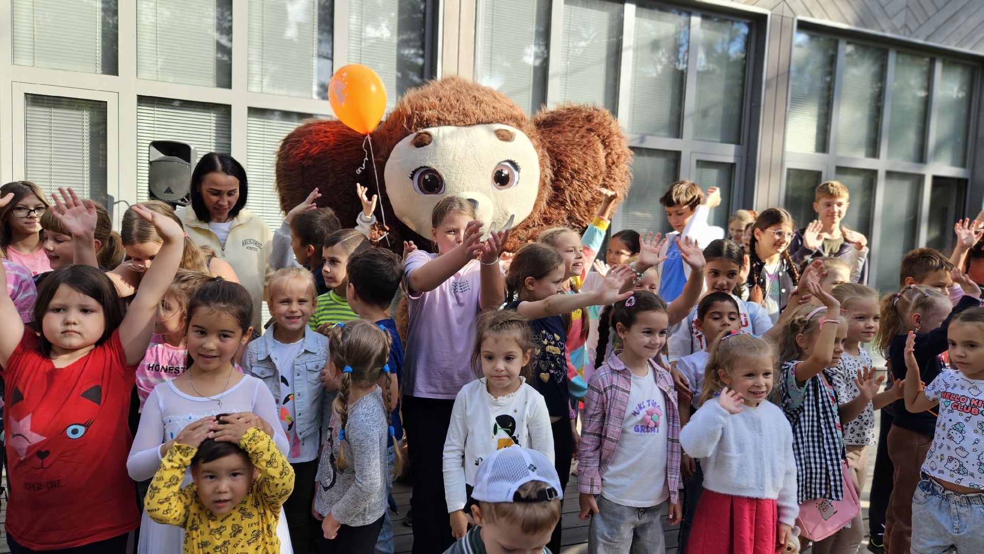 праздник в парке,  чебурашка, жуковский,