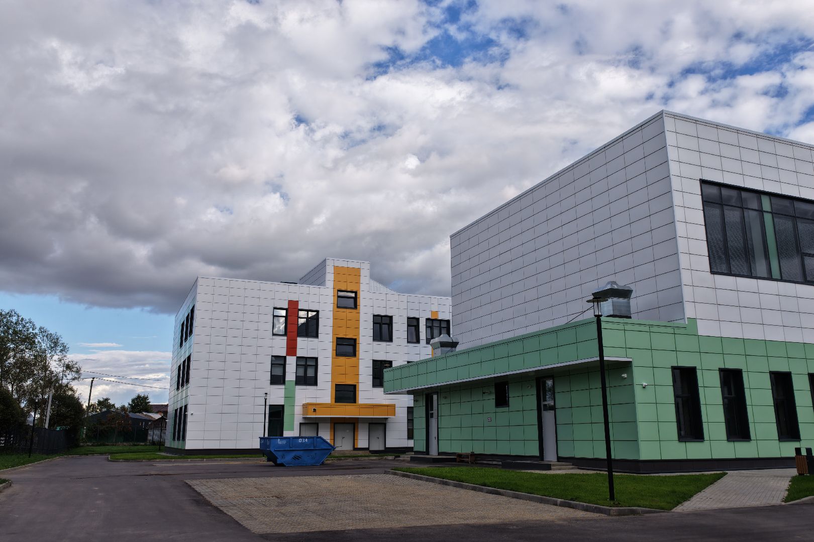 видео с коптера, школа в барыбино, образование домодедово,