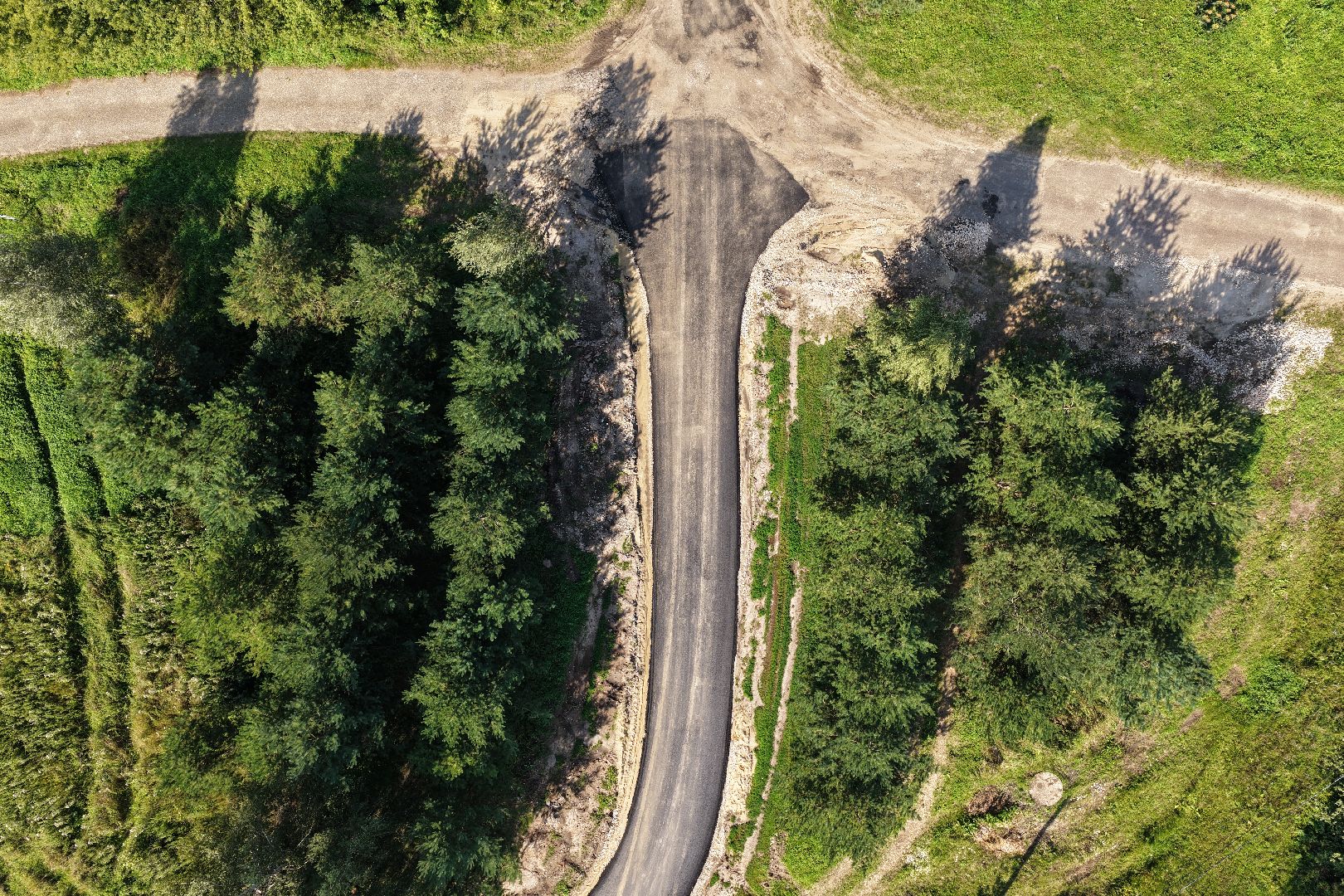видео с коптера, ремонт дороги зарайск,