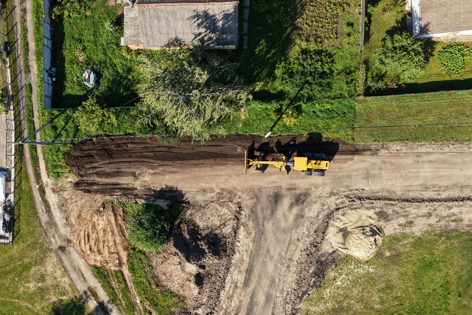 видео с коптера, ремонт дороги зарайск,