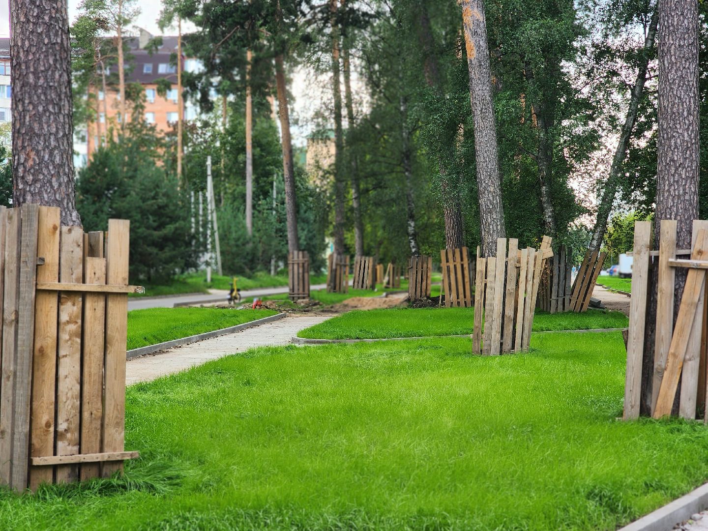 королёв, благоустройство сквера на пушкинской, администрация городского округа королев ,